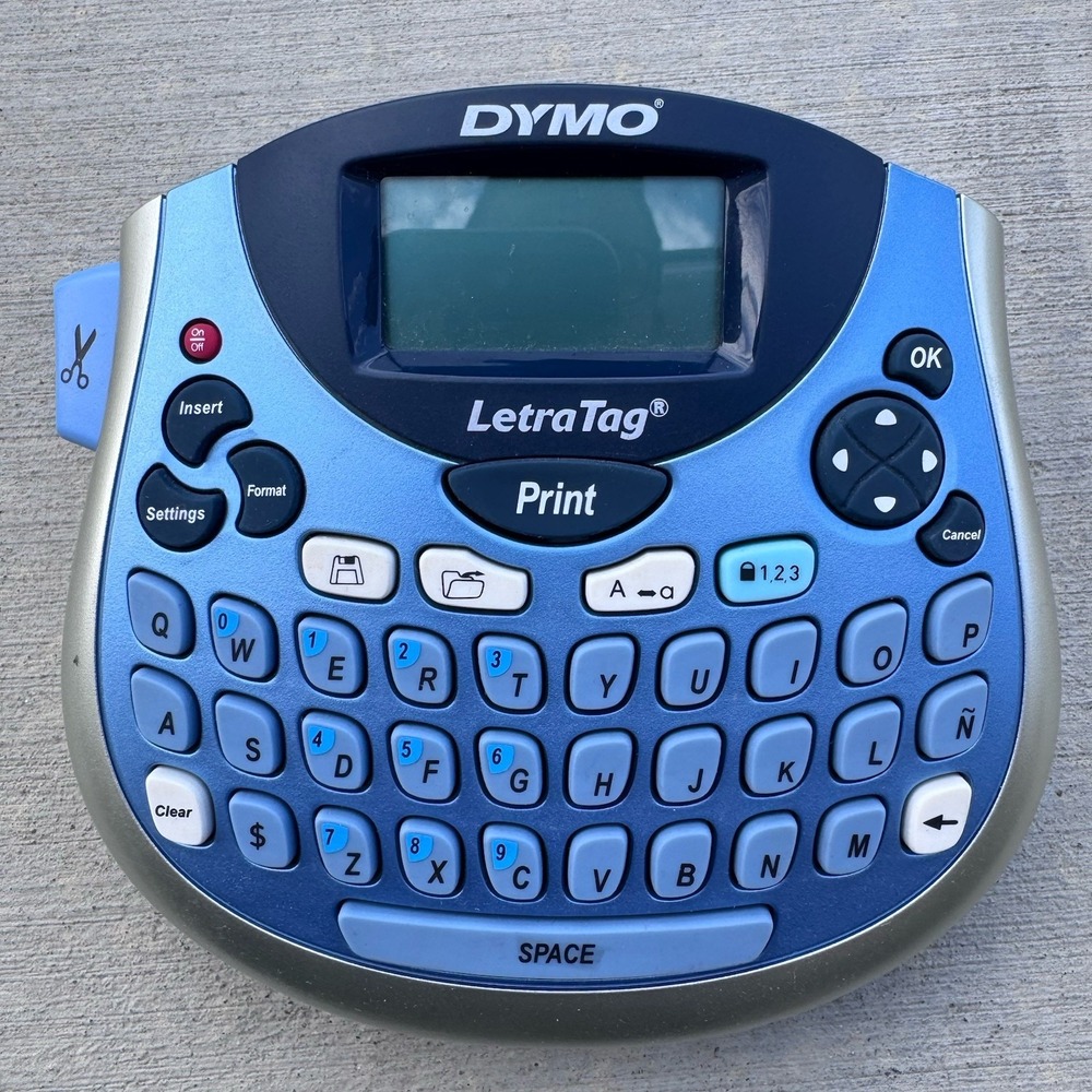 DYMO LetraTag 100T Table Top Label Maker TESTED